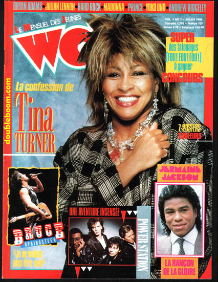 WOW Juillet 1985 - Tina Turner